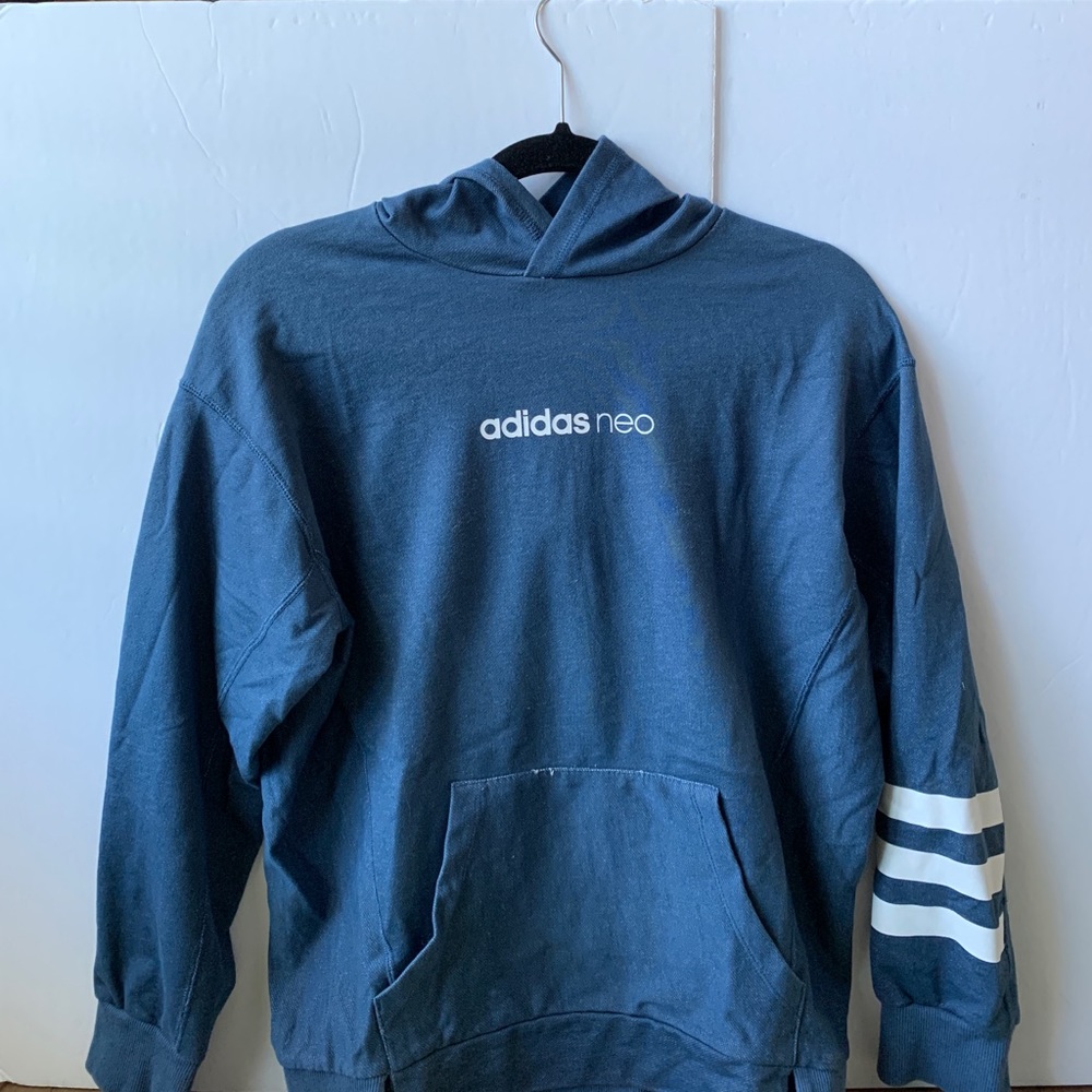 Adidas Neo blue hoodie